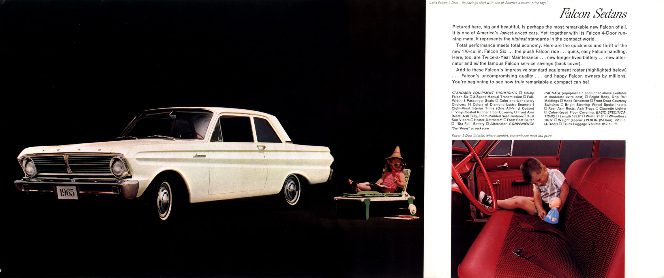 1965 Ford Falcon Brochure Page 3